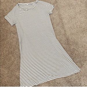 Stripe T-shirt dress